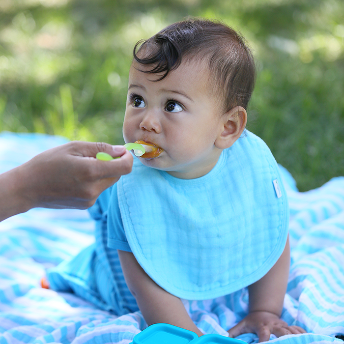 Muslin Bibs made from Organic Cotton (5 pack)