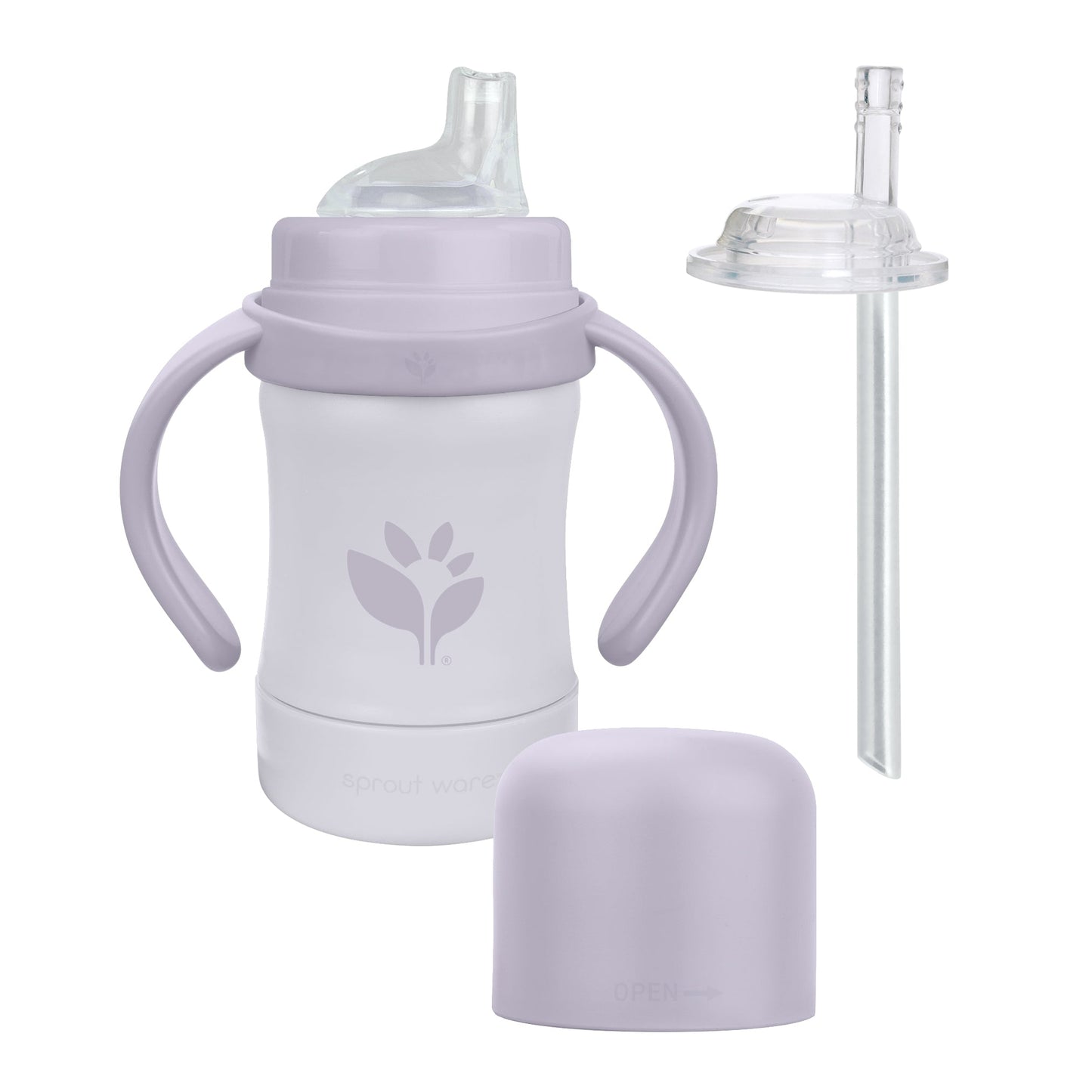 Sprout Ware Sip & Straw