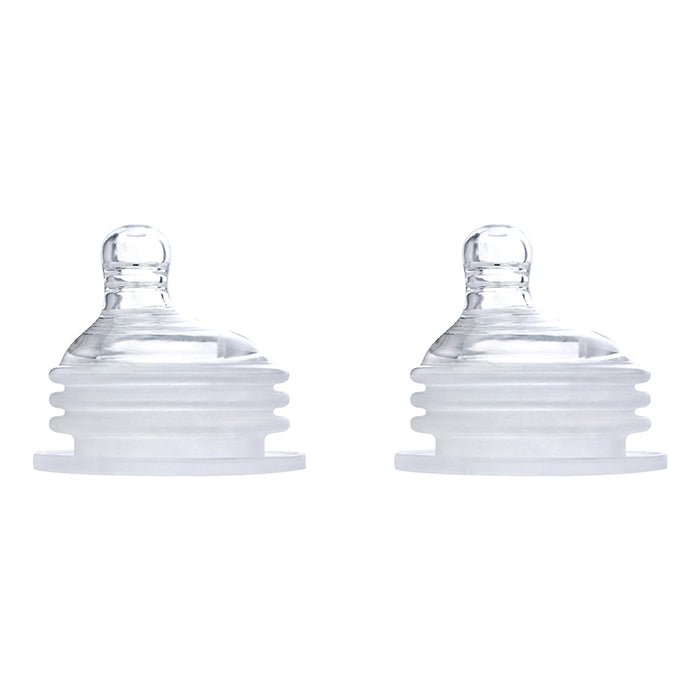 Fast Flow Nipples made from Silicone (2 Pack)