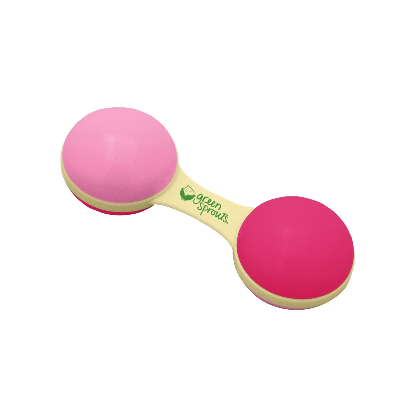 Sprout Ware Dumbbell Rattle made from Plants