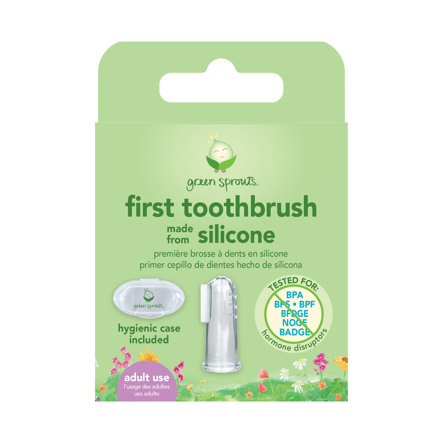 First Toothbrush made from Silicone