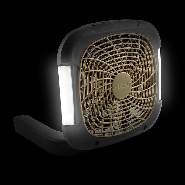 10" CAMPING FAN with LIGHTS
