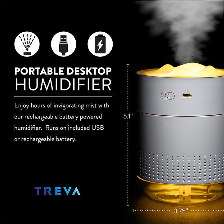 RECHARGEABLE NIGHT LIGHT HUMIDIFIER