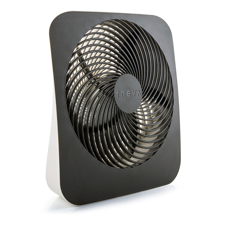 10" FIN FAN with AC ADAPTER and USB CHARGING PORT