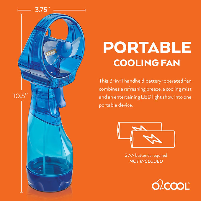 LED MISTING FAN