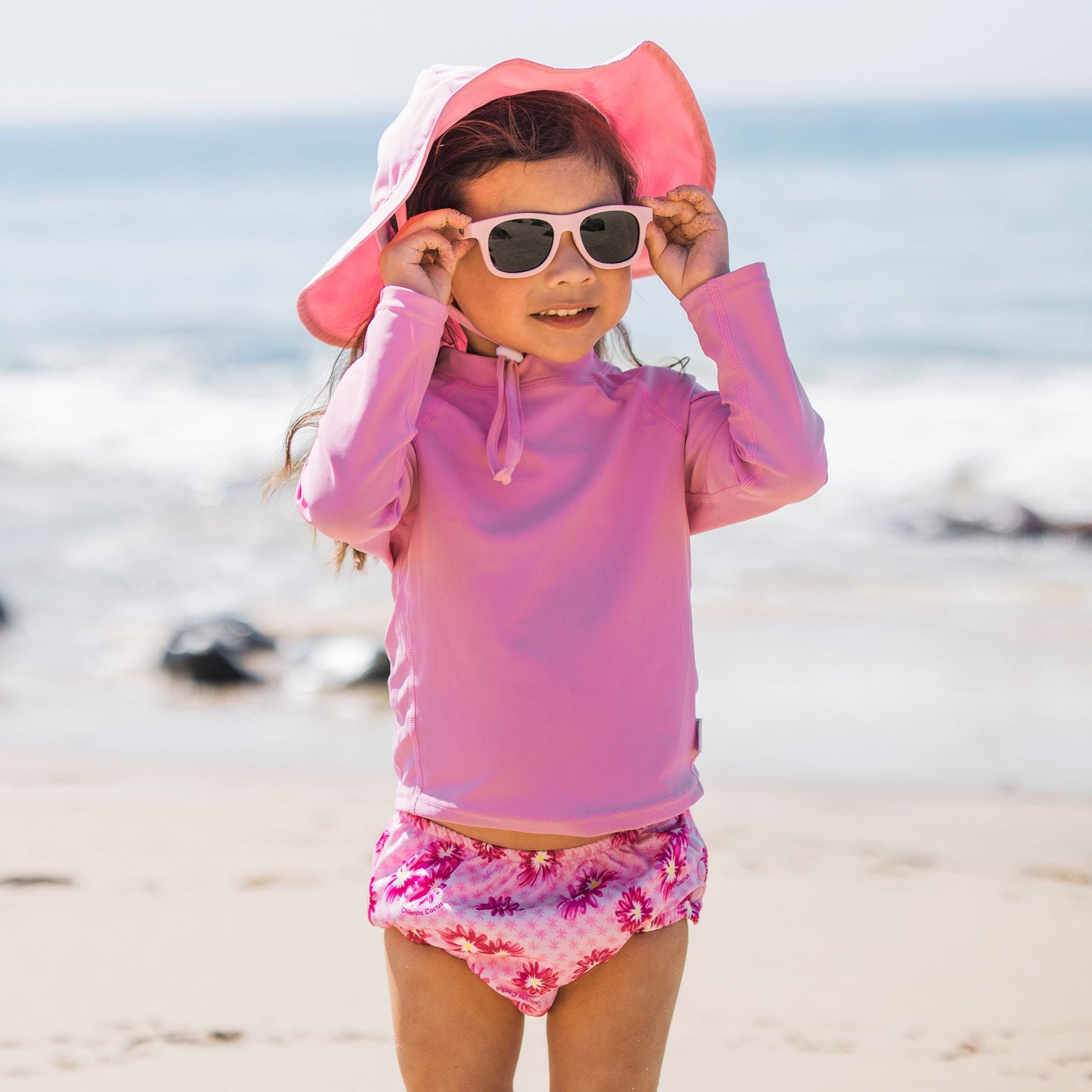 Assorted Girl Prints 2023 Eco Snap Swim Diaper with Gussets