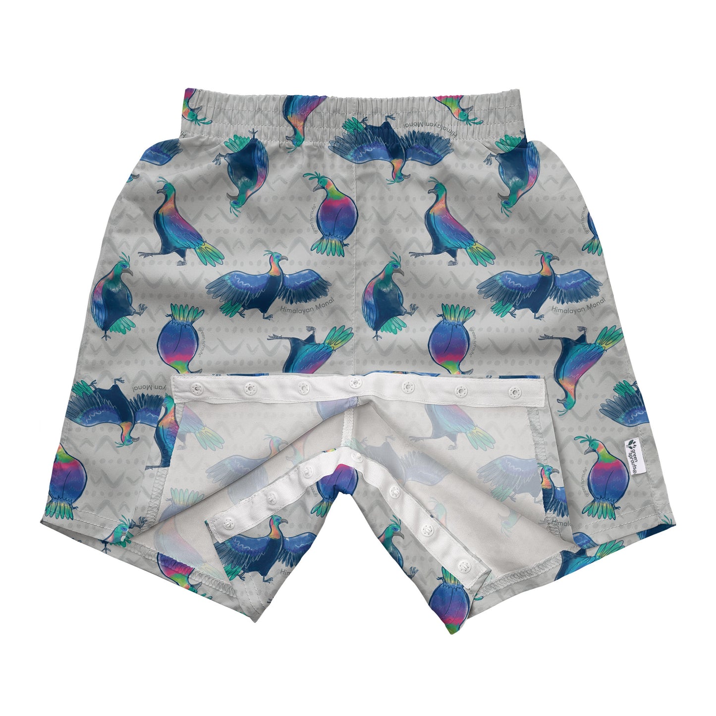 Easy-Change Eco Swim Trunks - Past Season (diaper not included)