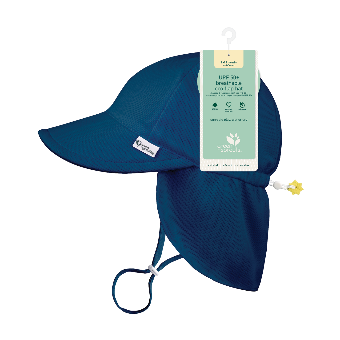 UPF 50+ Breathable Flap Hat