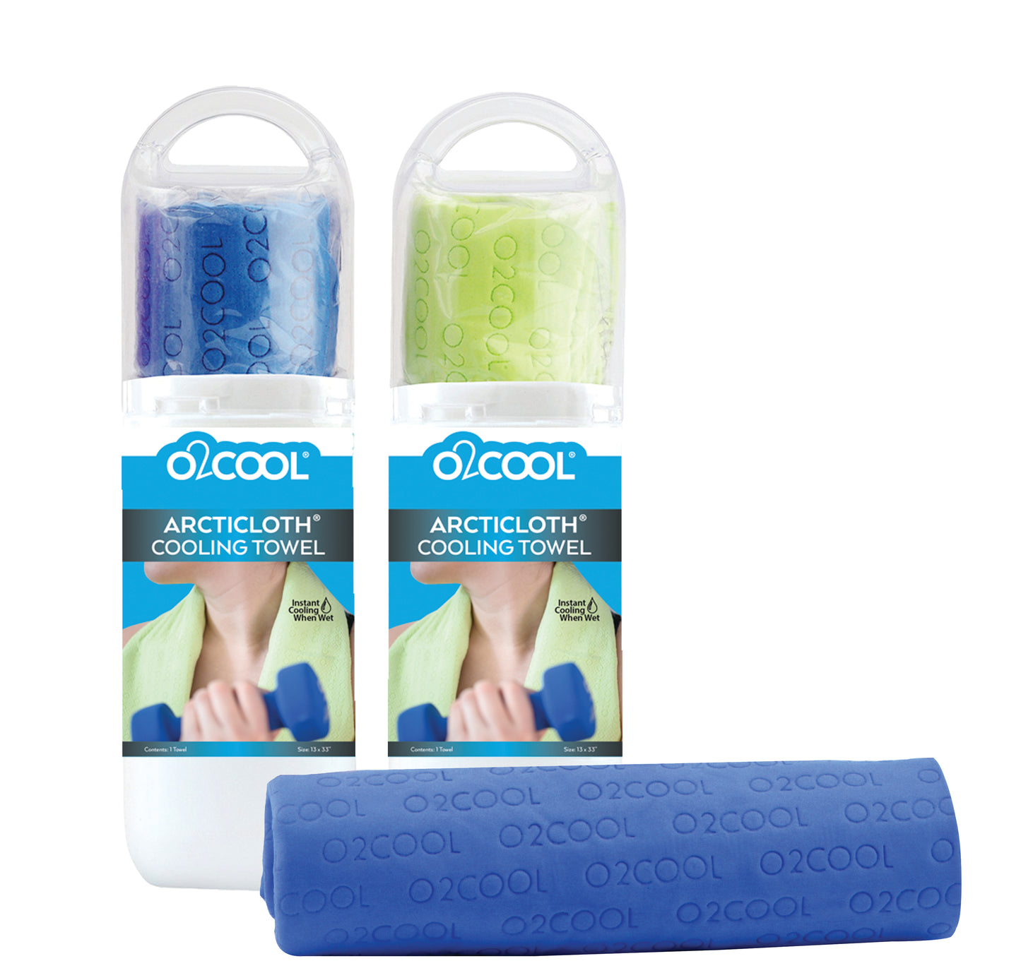 O2COOL ARCTICLOTH SPORT COOLING TOWEL ASSORT