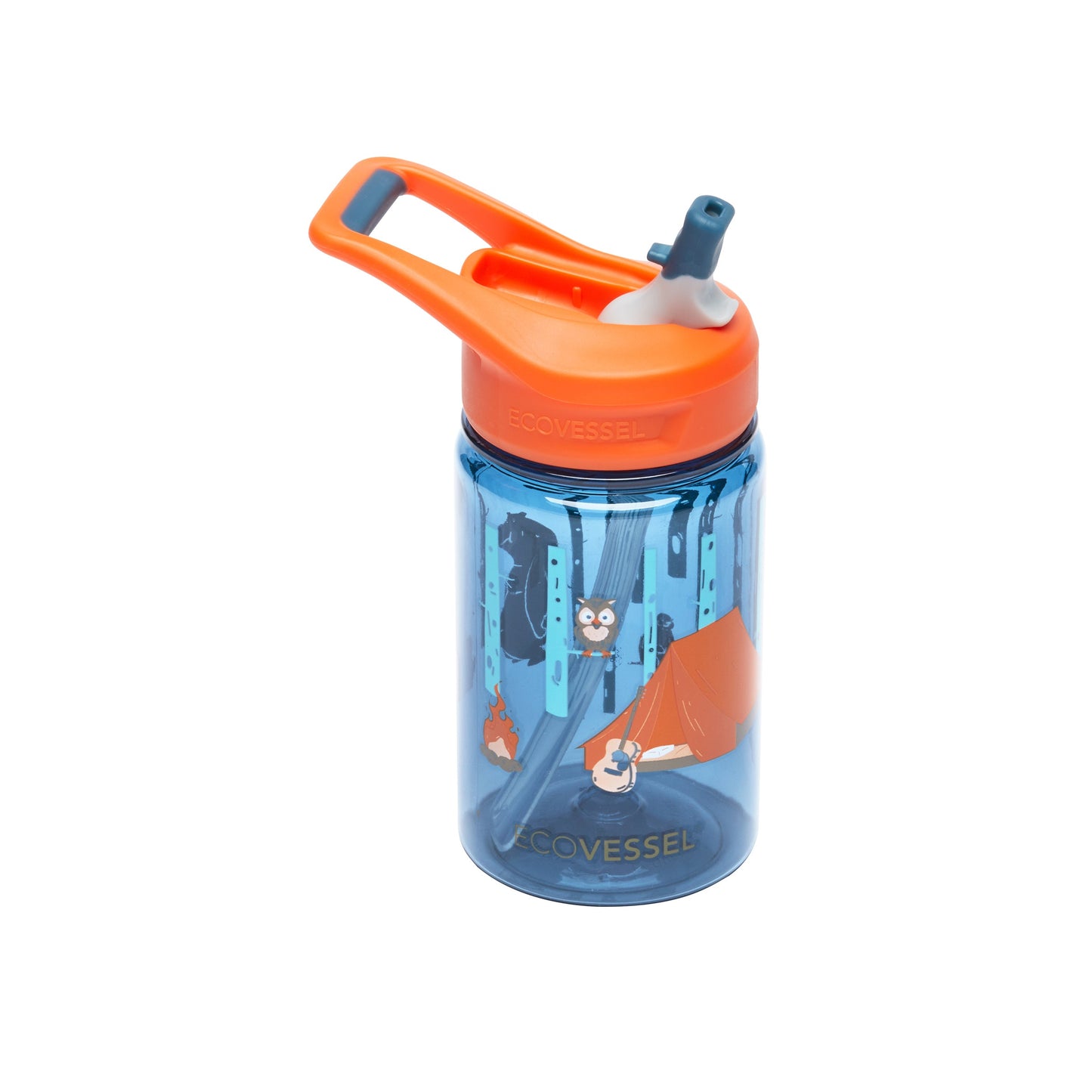 The Splash - 12 oz Kids Bottle with Straw Top