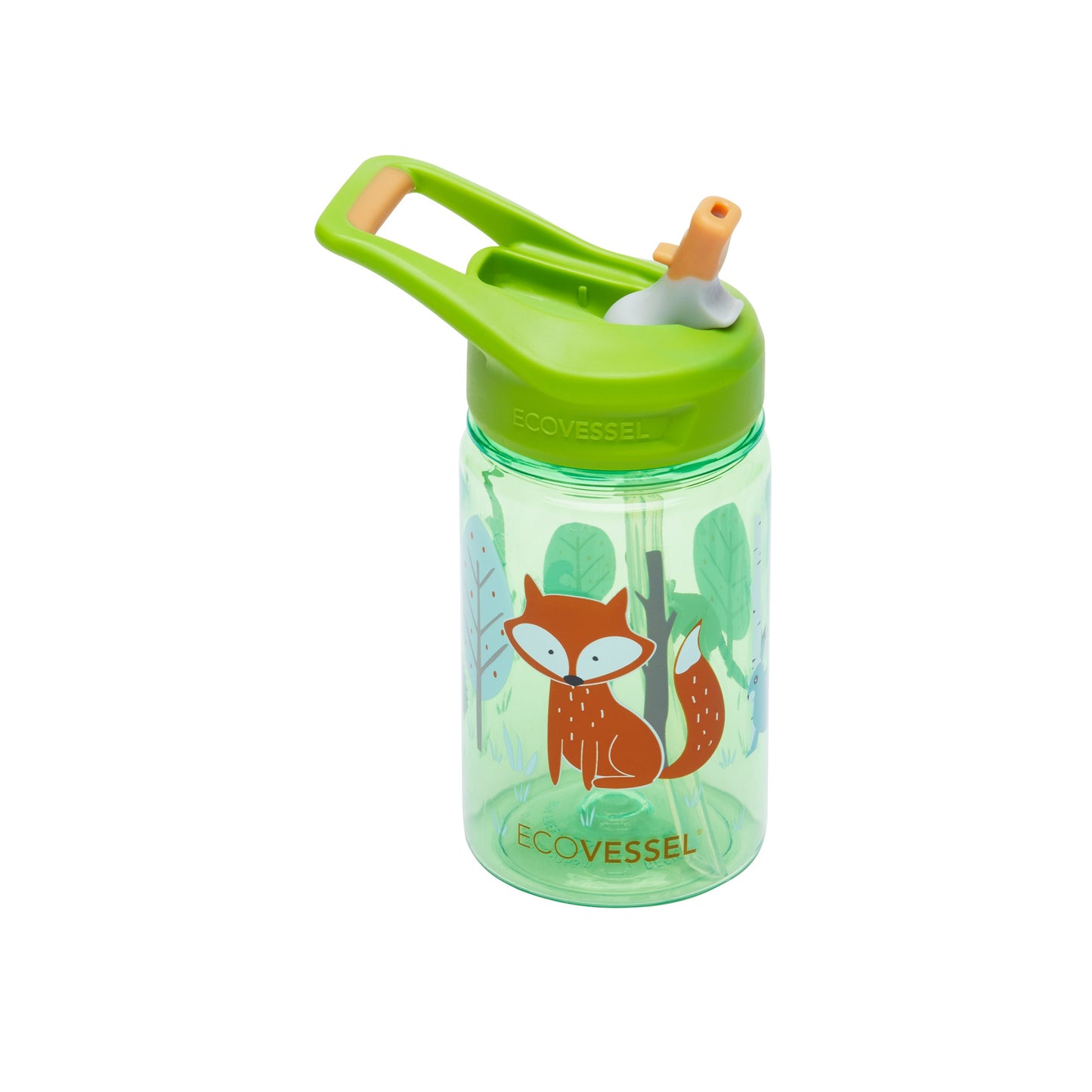 The Splash - 12 oz Kids Bottle with Straw Top