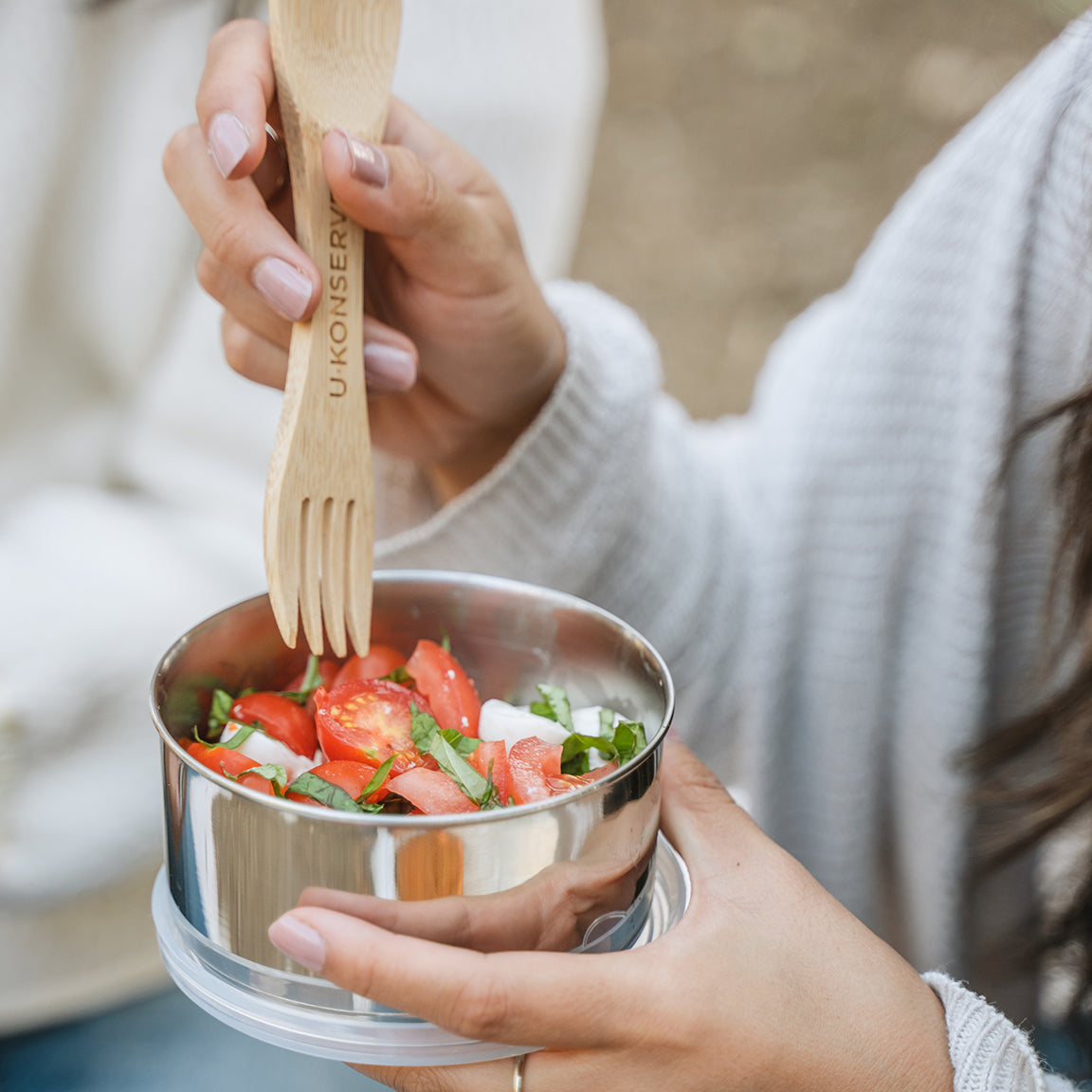 Round Food-Storage Container