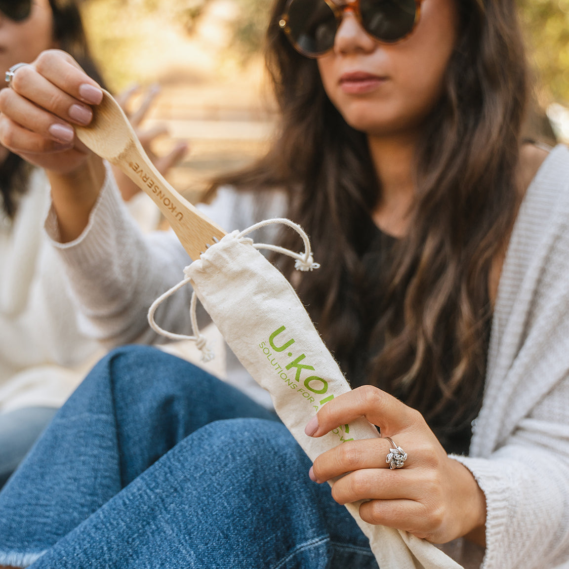 Pouch for Reusable Straws + Utensils