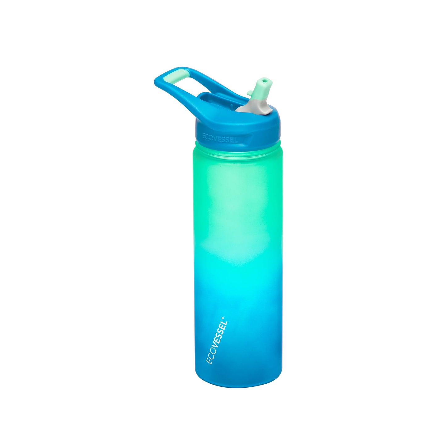 The Wave - 24 oz BPA Free Bottle with Straw Top