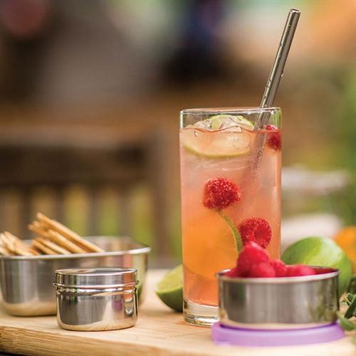 Stainless Steel Straw + Straw Brush