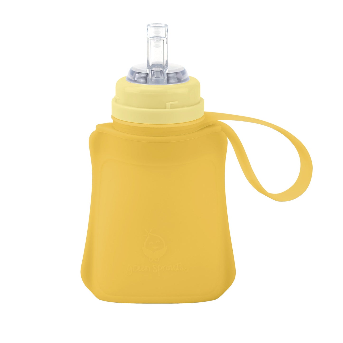 Sprout Ware Sip & Straw Pocket made from Silicone and Plants (8 oz.)