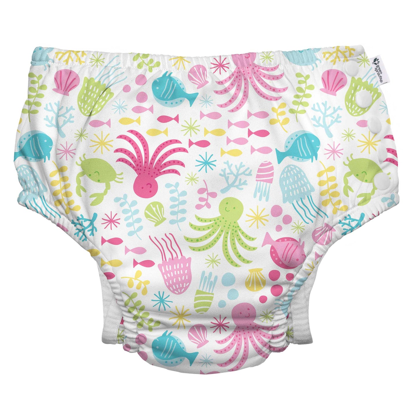 Eco Snap Swim Diaper with Gusset (Past Season Prints)