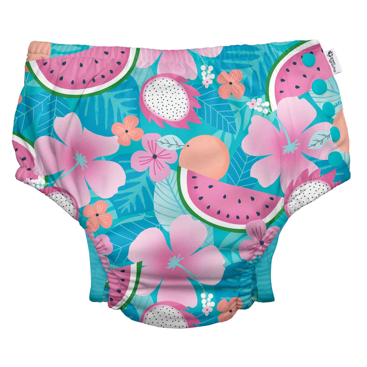 Eco Snap Swim Diaper with Gusset (Past Season Prints)