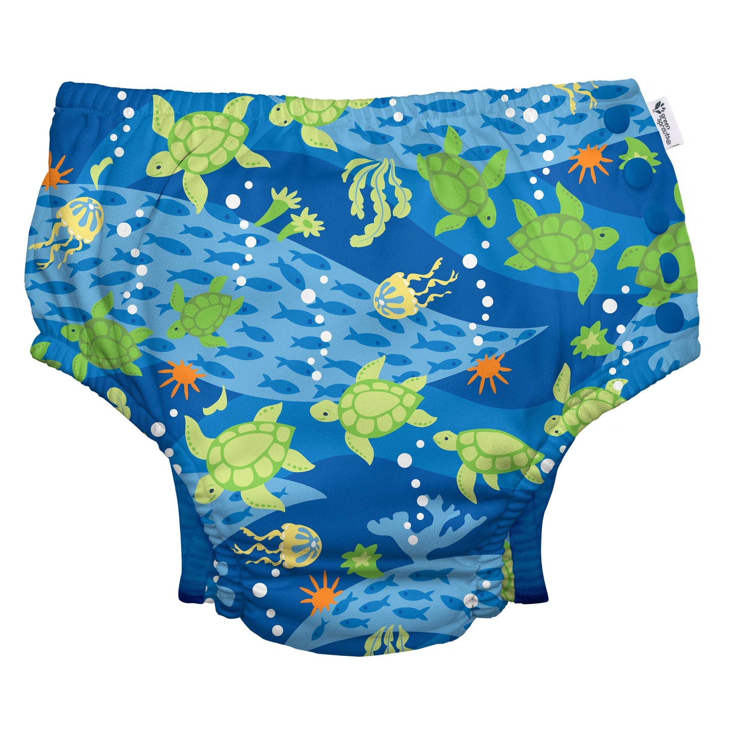 Eco Snap Swim Diaper with Gusset (Past Season Prints)