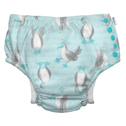 Eco Snap Swim Diaper with Gusset (Biodiversity Collection)