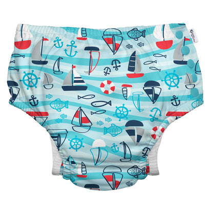 Eco Snap Swim Diaper with Gusset (Past Season Prints)
