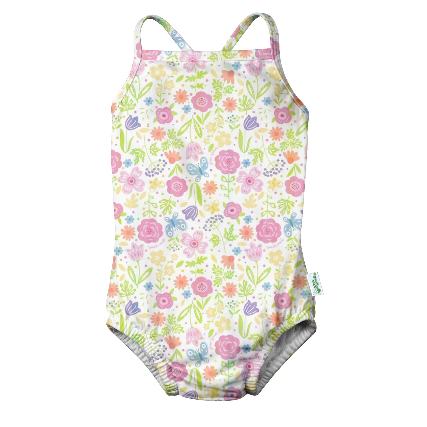 Eco Swimsuit with Built-in Swim Diaper - Past Season