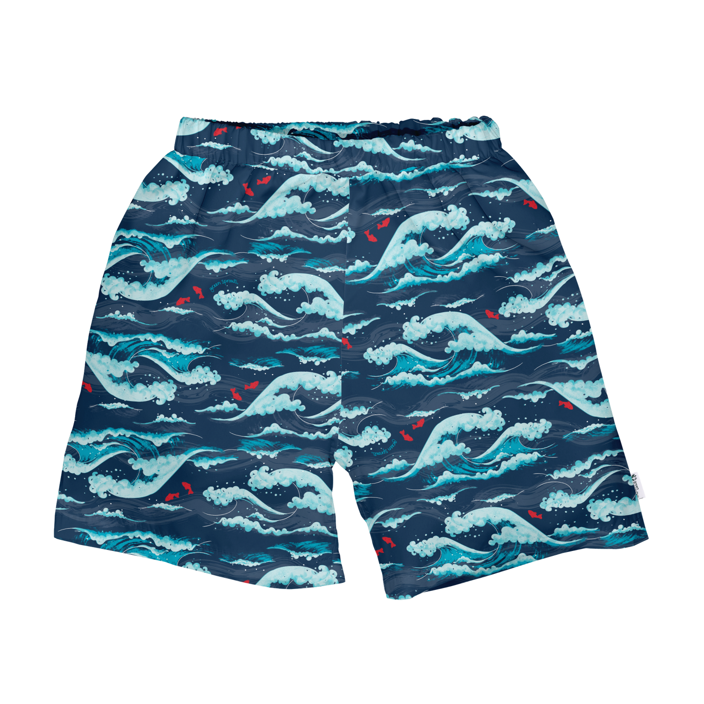 6MO & 12MO ONLY Eco Swim Trunks with Built-in Swim Diaper - Past Season