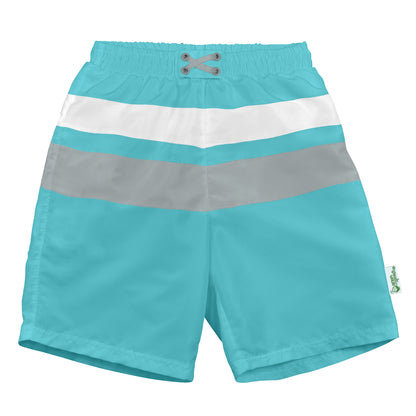 6MO & 12MO ONLY Eco Swim Trunks with Built-in Swim Diaper - Past Season