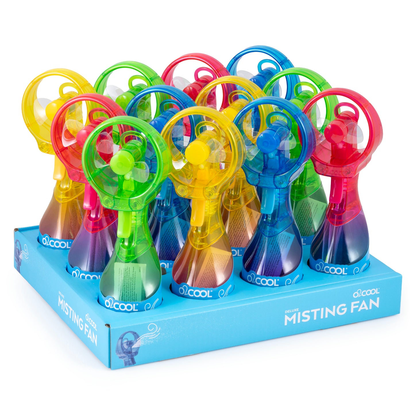 DELUXE MISTING FAN - Assorted Ombre Colors