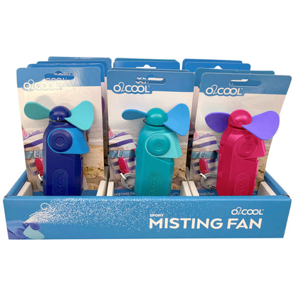 SPORT CARABINER FAN - 12pc CTR - Assorted