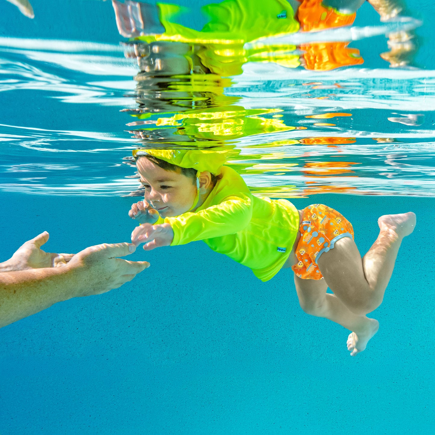 Goldfish Swim School Custom Eco Snap Swim Diaper 2026