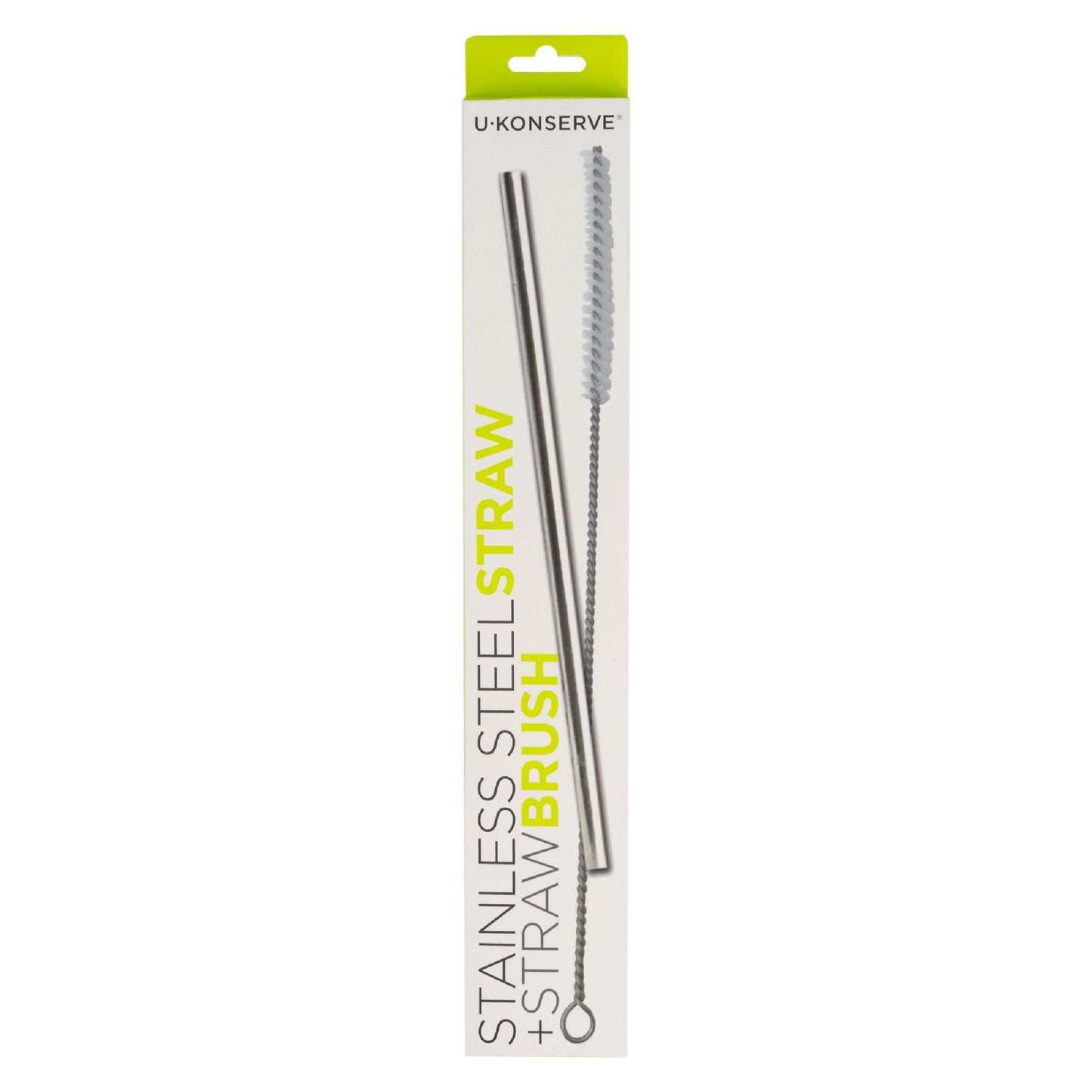 Stainless Steel Straw + Straw Brush