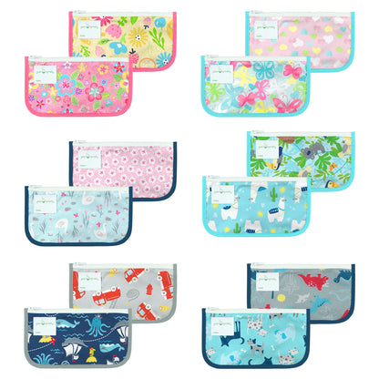 Assorted Reusable Snack Bags (Multiples of 6)