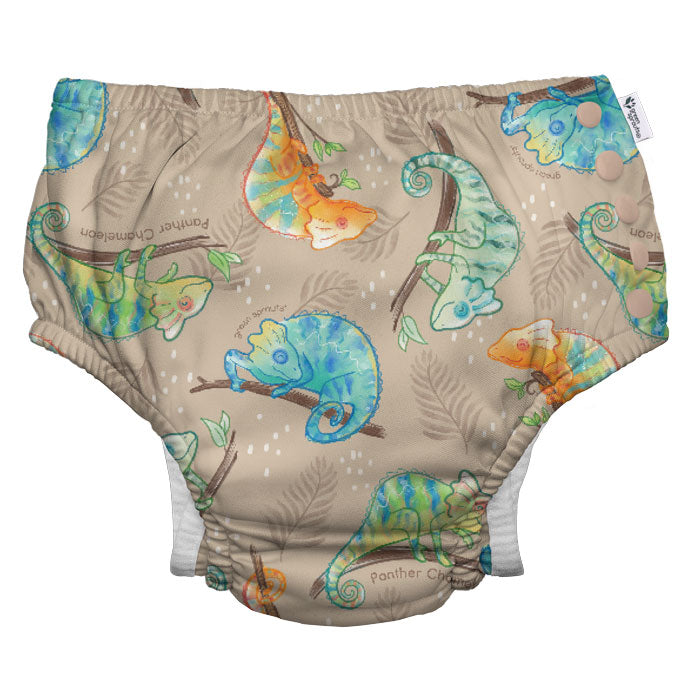 Eco Snap Swim Diaper with Gusset (Biodiversity Collection)
